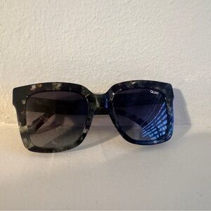 Quay Australia Black and Green Sunglasses